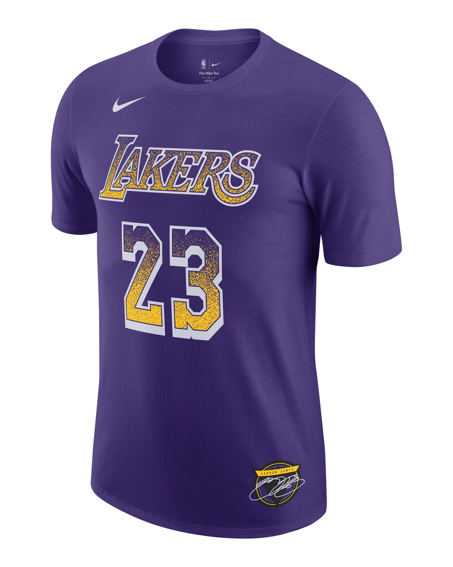 【NBA】レブロン ジェームズ NIKE ロサンゼルス レイカーズ size40 NBA】レブロン ジェームズ NIKE ロサンゼルス レイカーズ size40